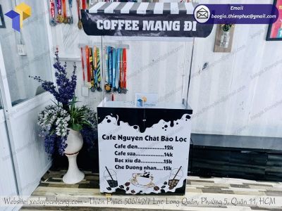 Lựa chọn xe bán cafe gấp gọn uy tín số 1 tại Thiên Phúc 